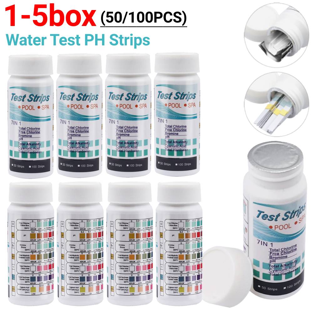 Ph Strip Test - 50/100 adet su testi PH şeritleri