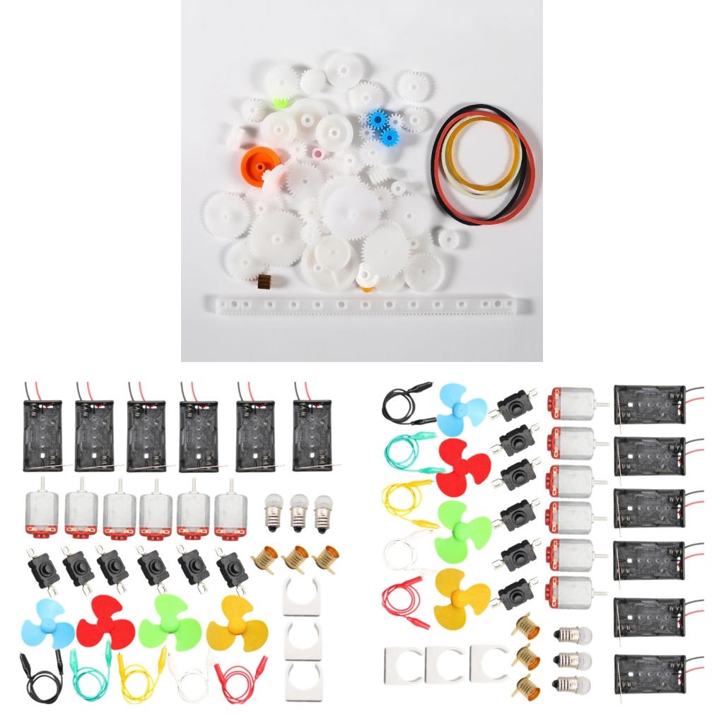 Science Hobby Kit - Motor Kitleri Kök Oyuncak 3V-12V Çocuklar