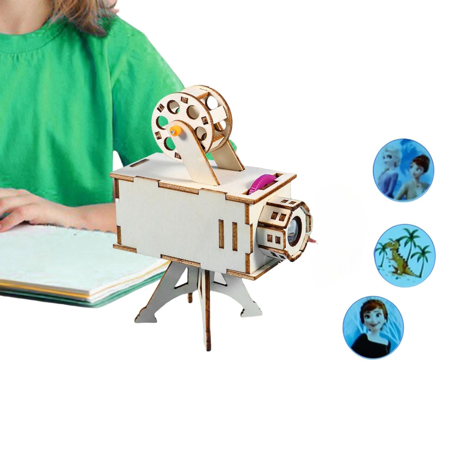 Science Project - DIY Ahşap Bilim Projesi model seti