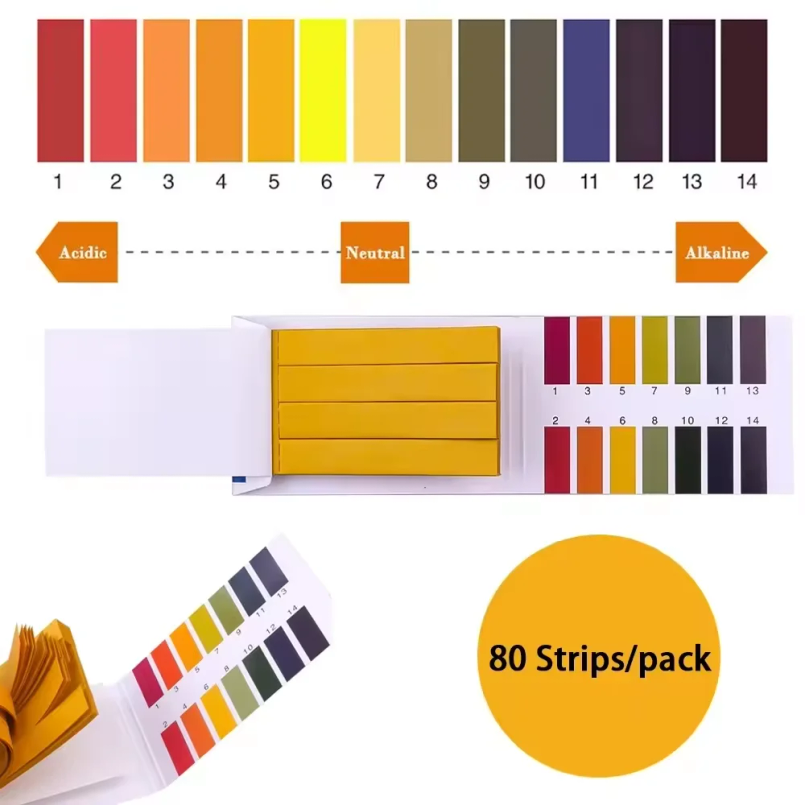 80 Şerit/paket PH Test Şeritle - Water Testing Kit incelemesi ve fiyatı