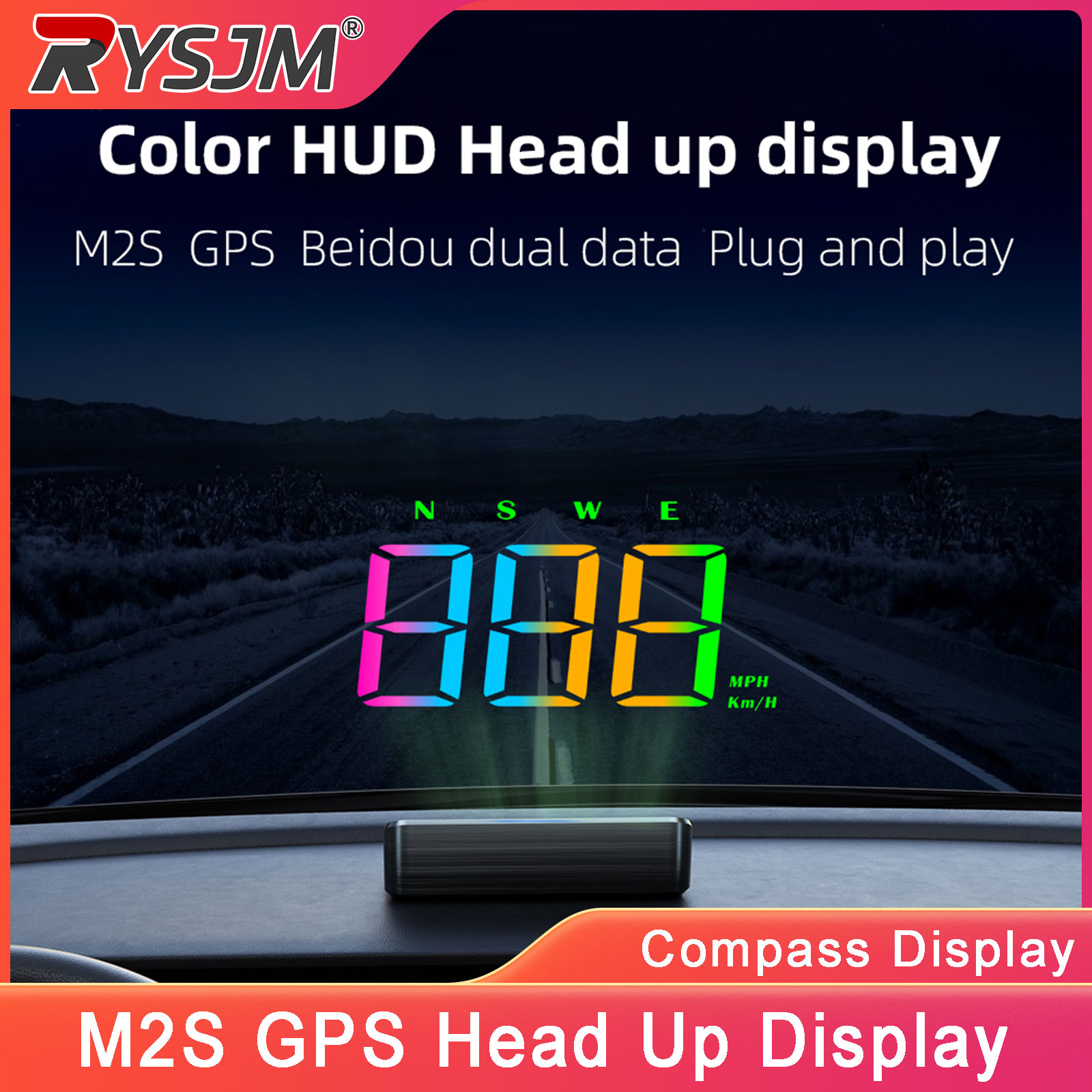 M2S HUD Head Up Display GPS Di - Anemometer Wind Speed incelemesi ve fiyatı
