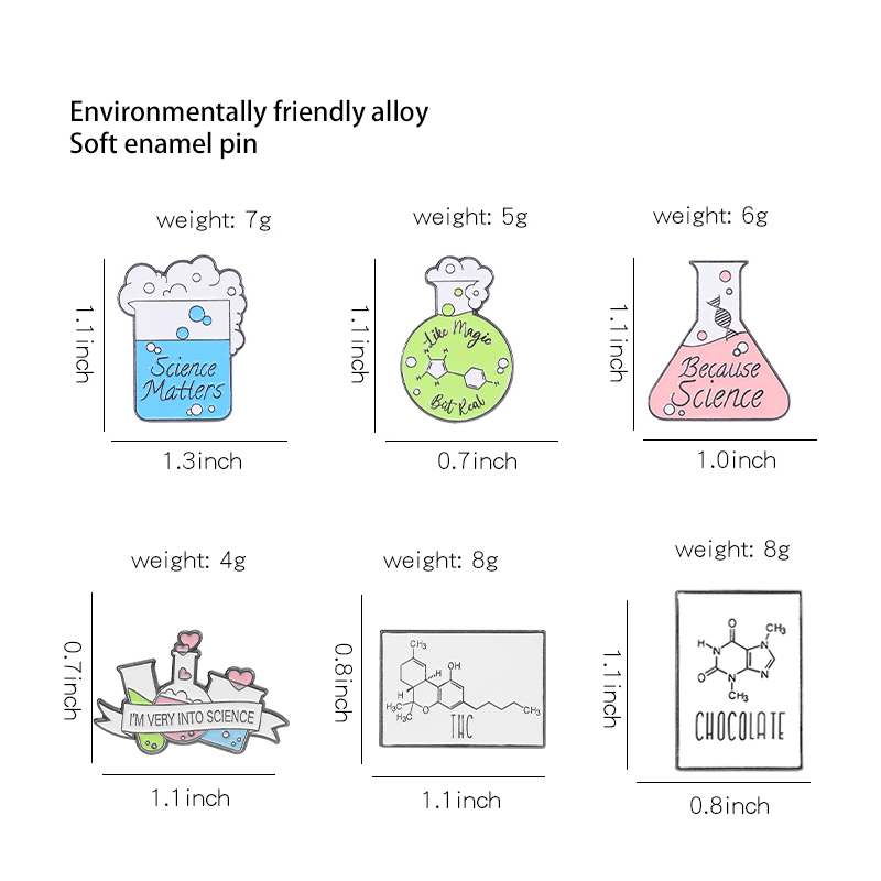 Bilim emaye pimleri özel molek - Science Buddies incelemesi ve fiyatı