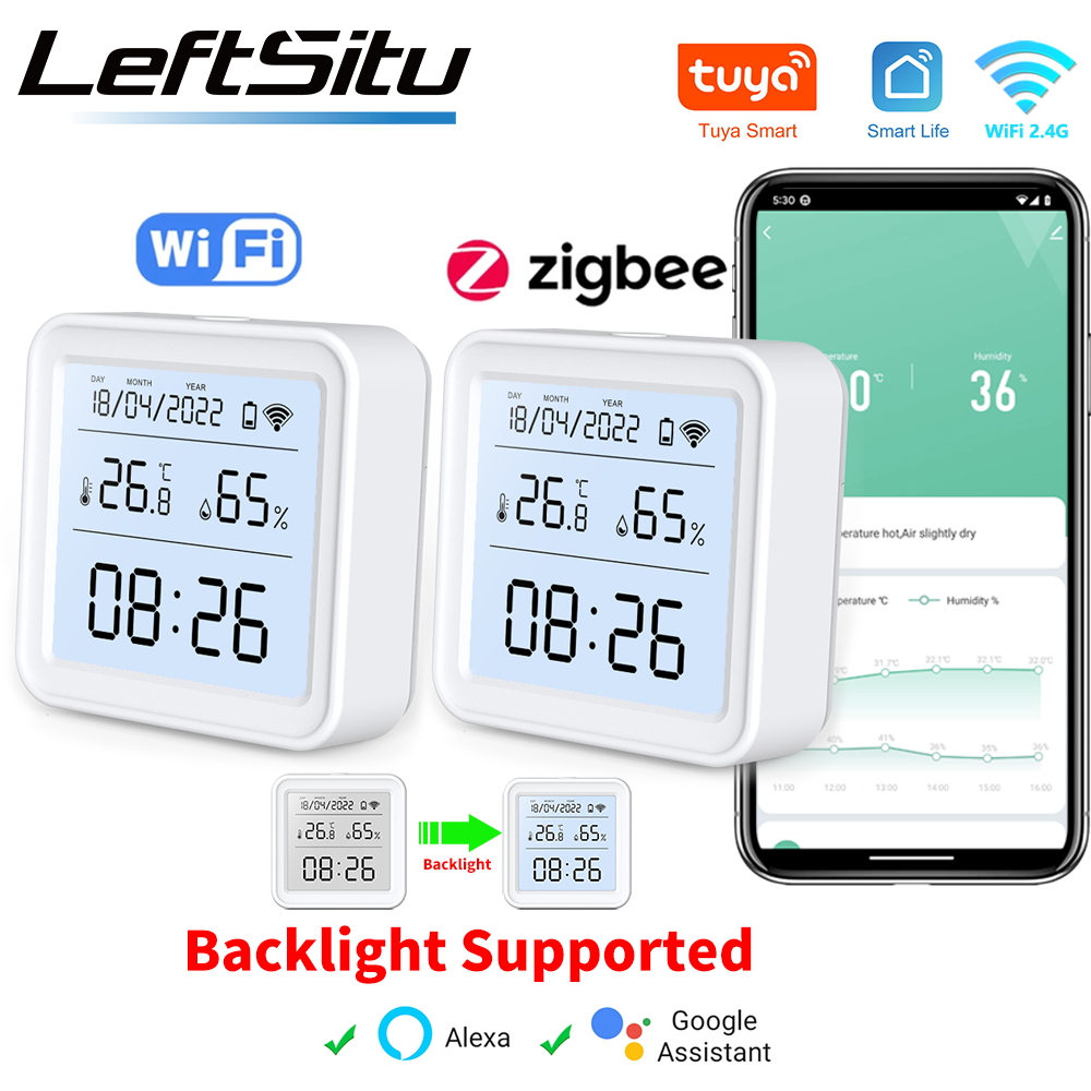 Tuya Zigbee WiFi Sıcaklık Nem  - Weather Station Indoor incelemesi ve fiyatı
