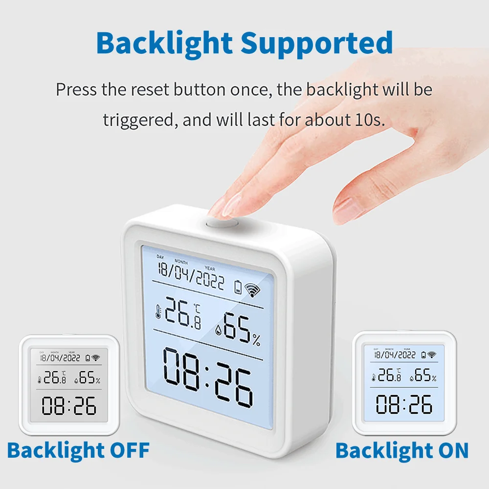 Tuya Zigbee WiFi Sıcaklık Nem  - Weather Station Indoor incelemesi ve fiyatı