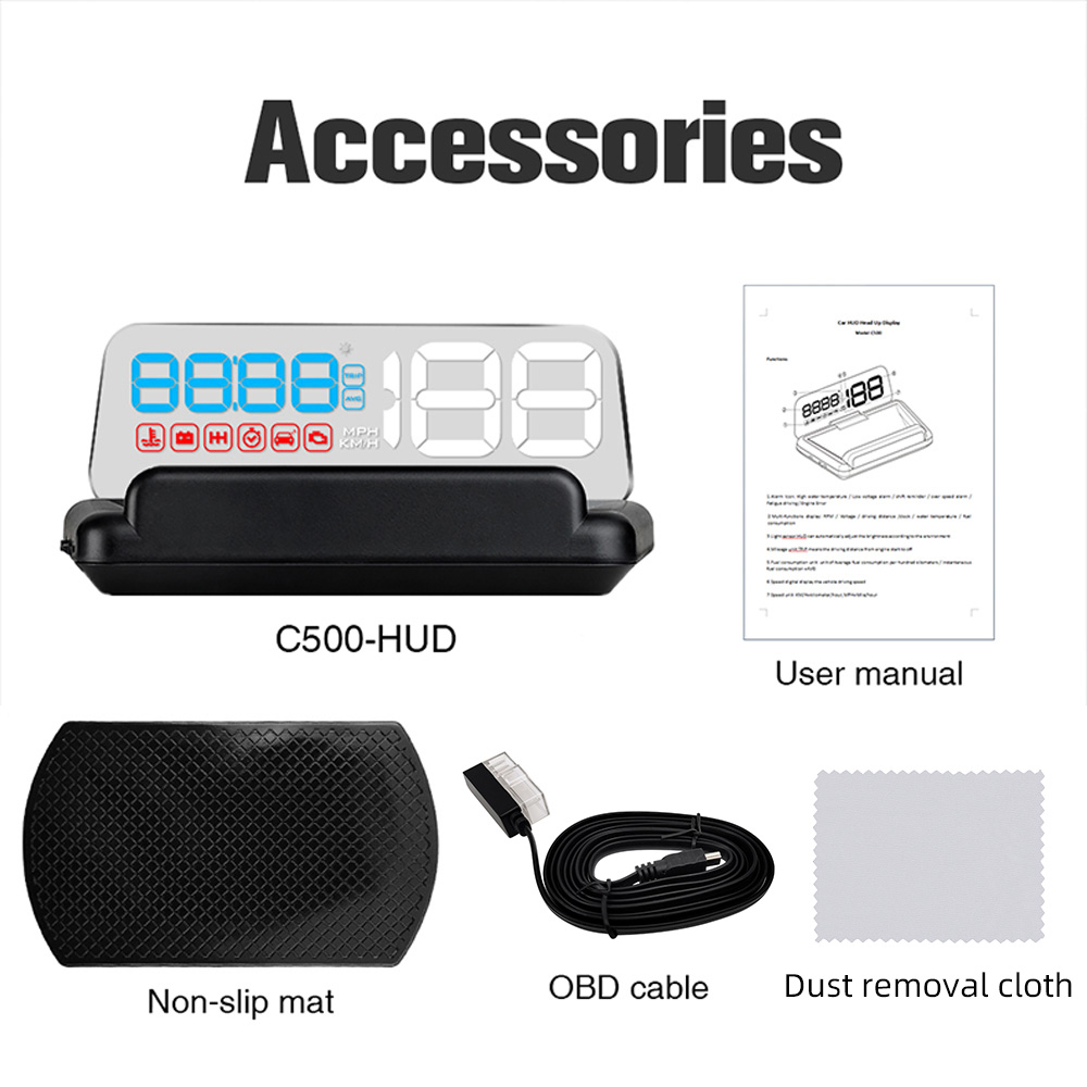 C500/T900, OBD/GPS HUD Otomati - Anemometer Wind Speed incelemesi ve fiyatı