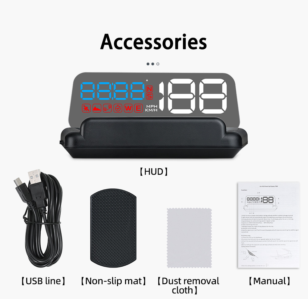 C500/T900, OBD/GPS HUD Otomati - Anemometer Wind Speed incelemesi ve fiyatı