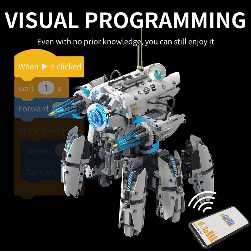 Teknik Programlama Hexapod Rob - Science Robot incelemesi ve fiyatı