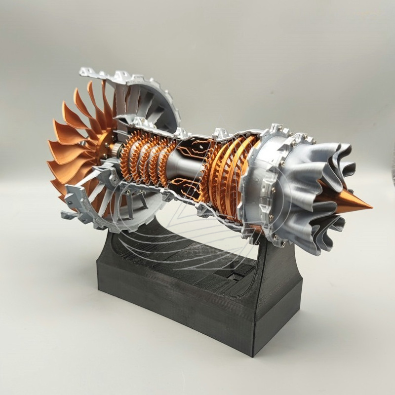 Mini Turbofan Motor Modeli Çal - Science Hobby Kit incelemesi ve fiyatı