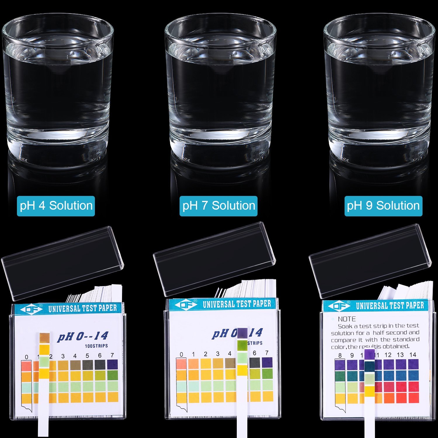 100 Şerit 0-14 PH Alkali Asit  - Water Testing Kit incelemesi ve fiyatı