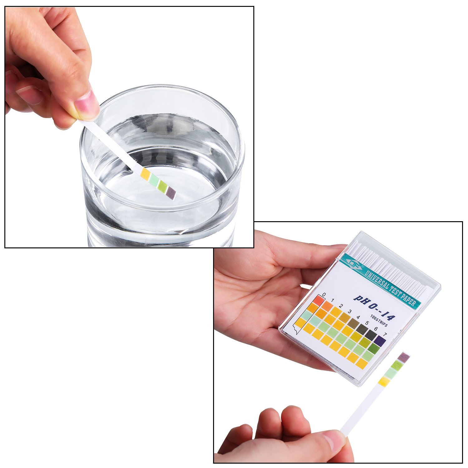 100 Şerit 0-14 PH Alkali Asit  - Water Testing Kit incelemesi ve fiyatı