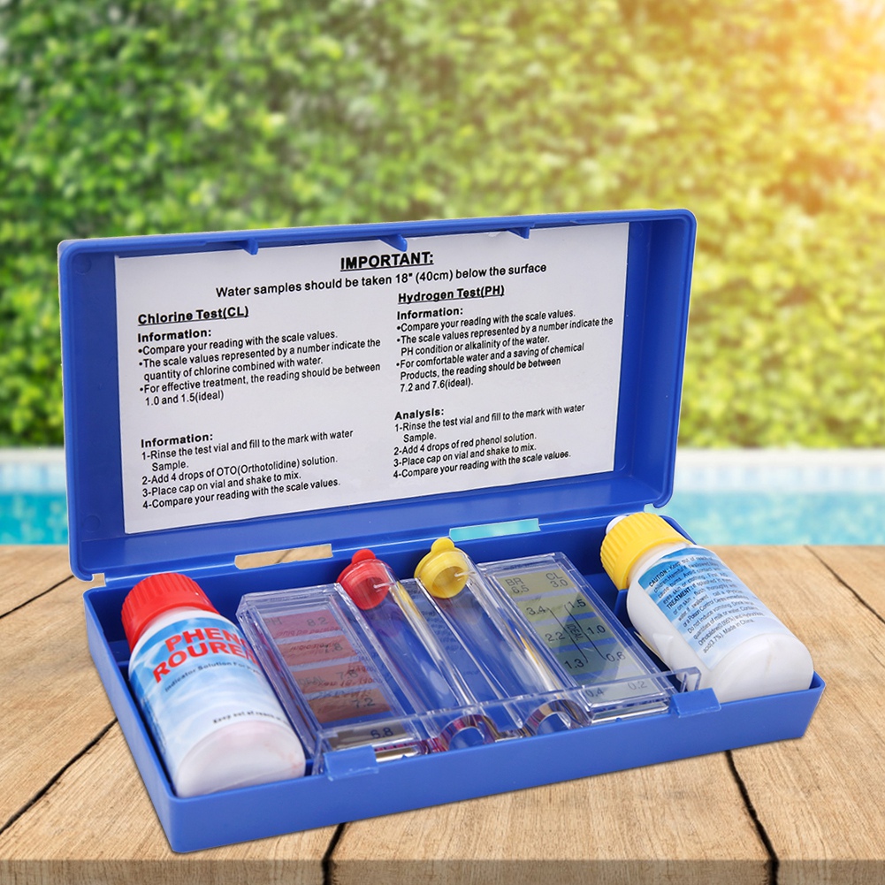 PH Klor Su Kalitesi Test Kiti  - Water Testing Kit incelemesi ve fiyatı