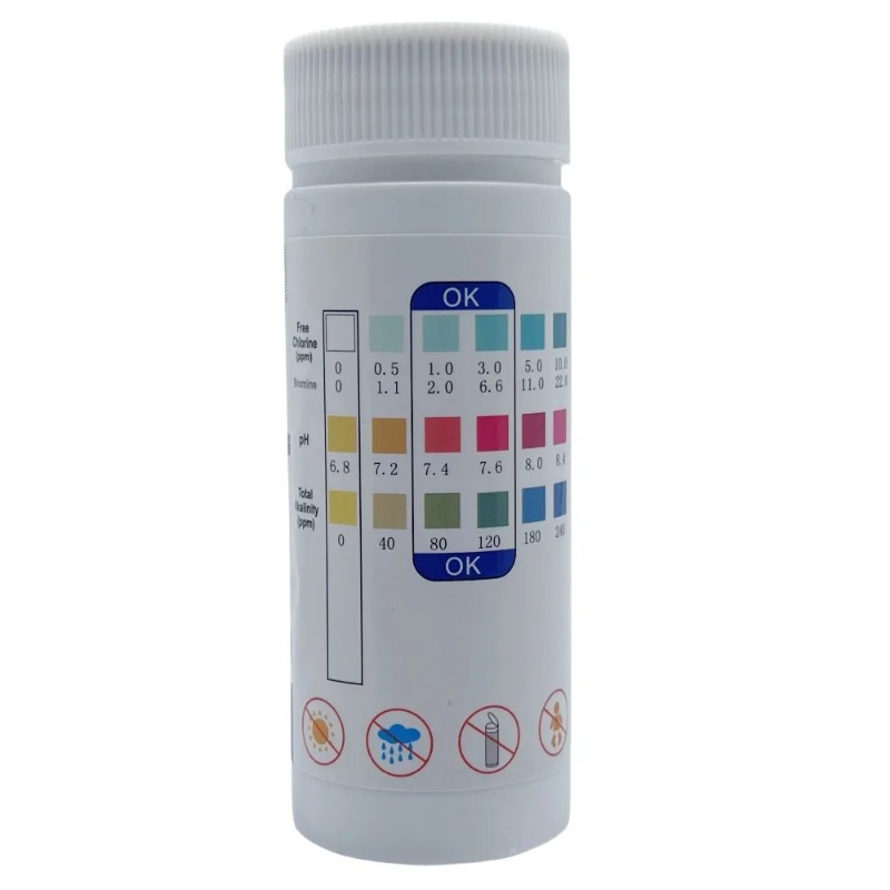 Klor PH Test Şeritleri SPA Yüz - Water Testing Kit incelemesi ve fiyatı
