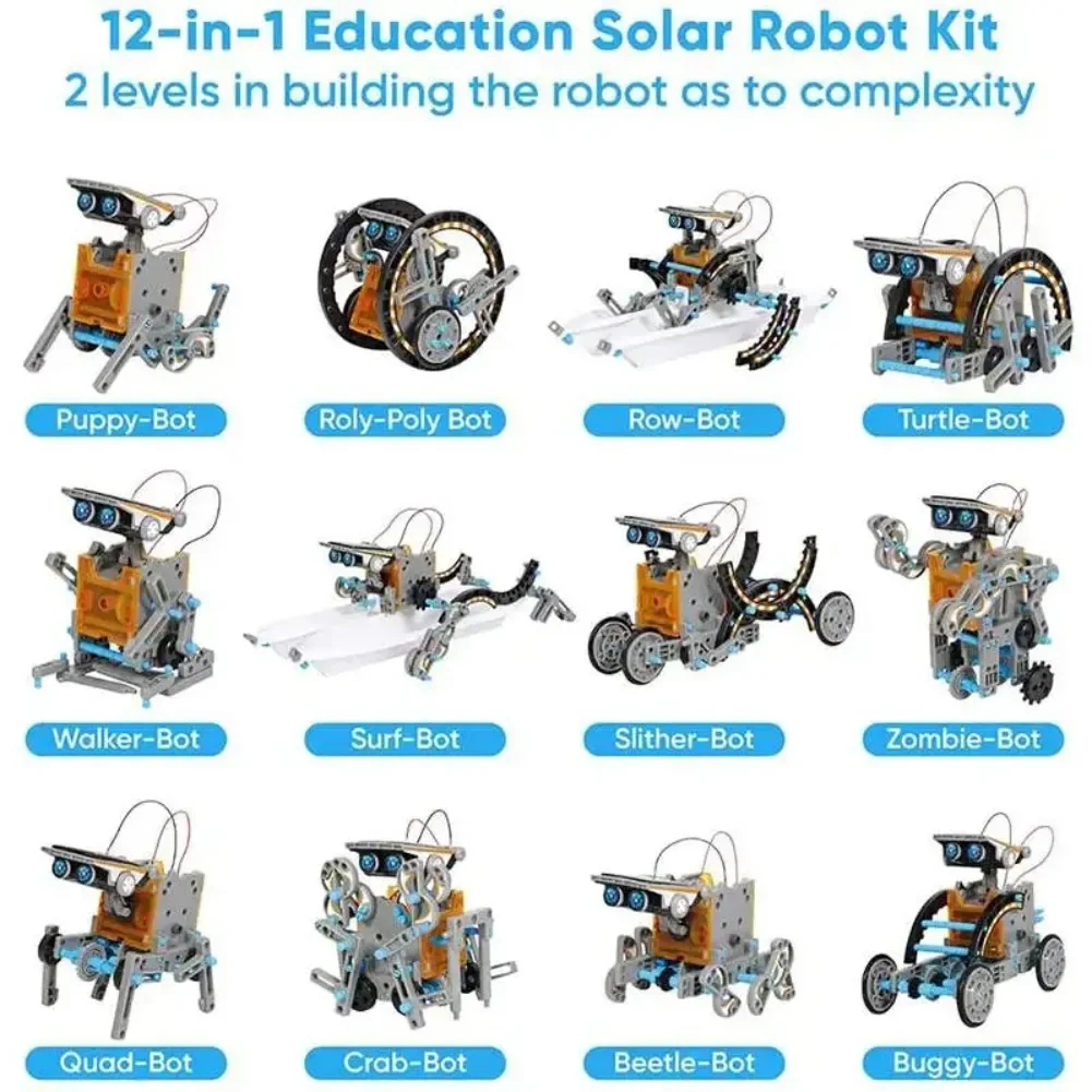 13 in 1 Güneş Enerjili Robot B - Science Robot incelemesi ve fiyatı