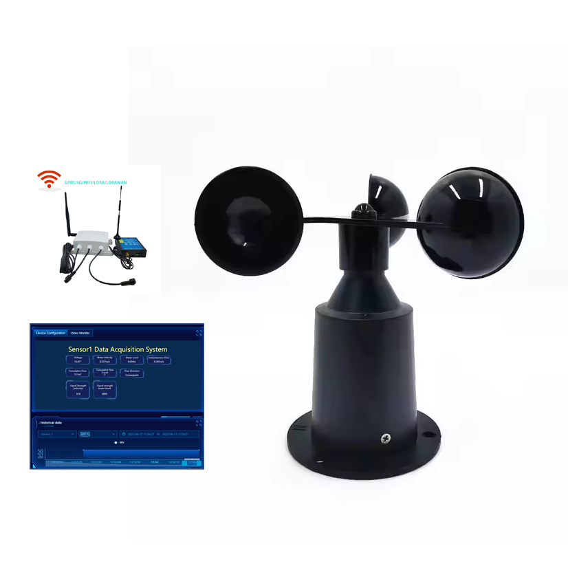 İyi CE Sertifikalı Wifi 4G Lor - Anemometer Wind Speed incelemesi ve fiyatı