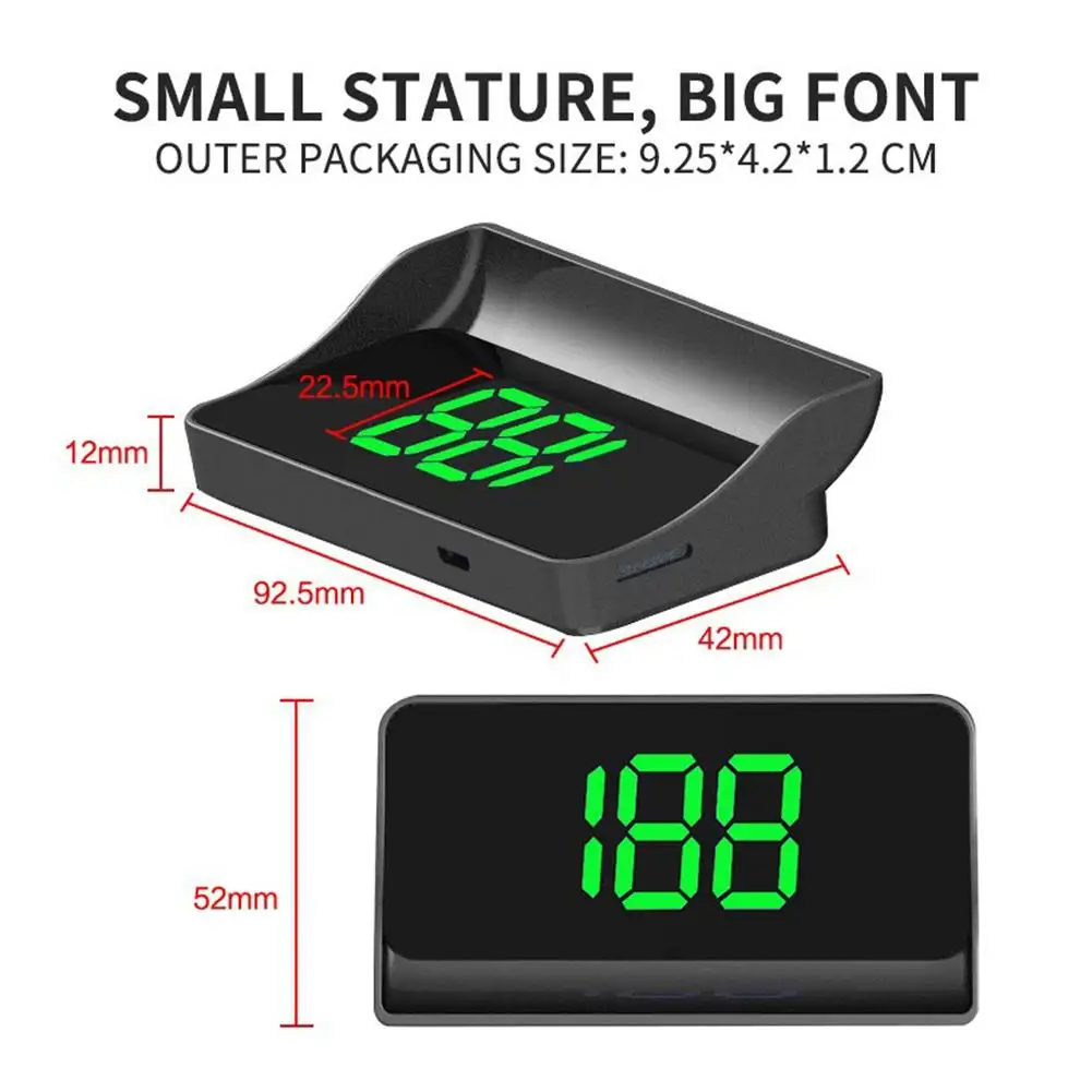 HD M2 Head Up Display GPS Diji - Anemometer Wind Speed incelemesi ve fiyatı