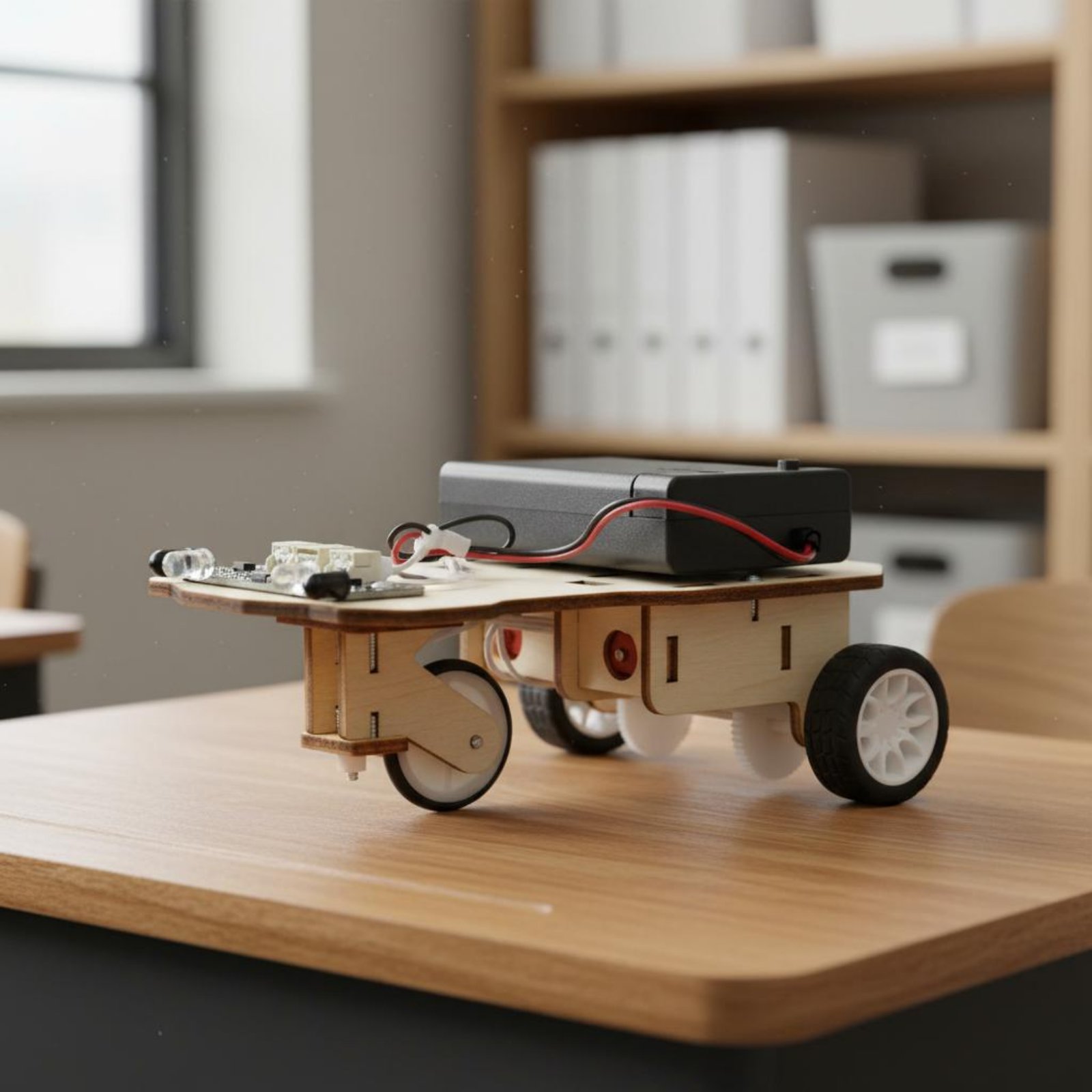 Ahşap Akıllı Araç Kiti Bilim v - Science Robot incelemesi ve fiyatı