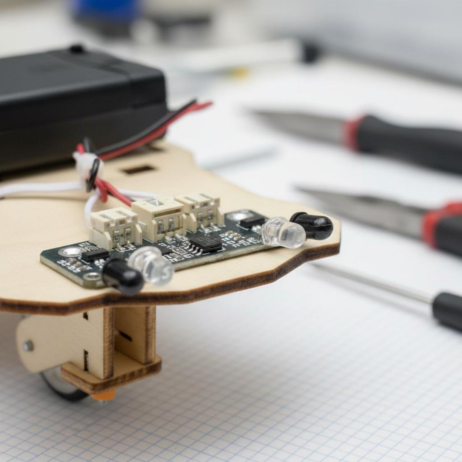 Ahşap Akıllı Araç Kiti Bilim v - Science Robot incelemesi ve fiyatı
